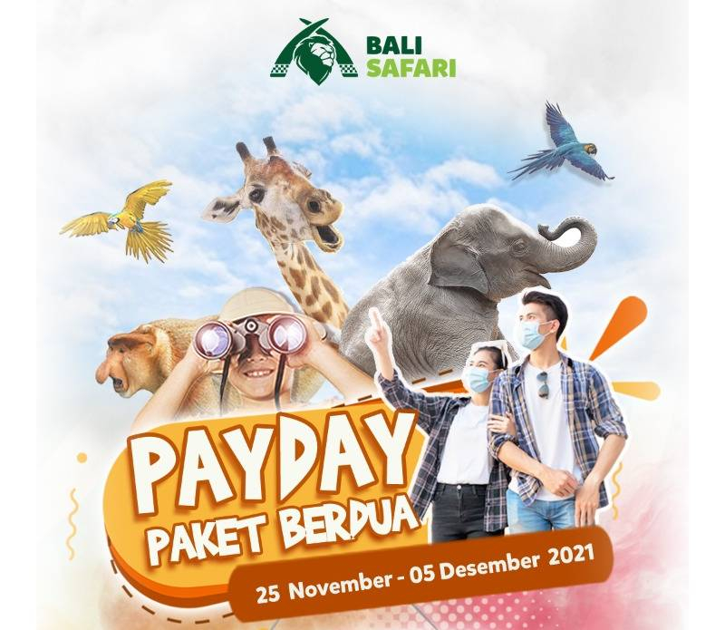 Pay Day Time! Nikmati Promo Paket Berdua Bali Safari