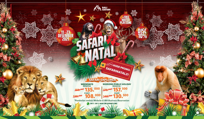 Promo Natal Bali Safari