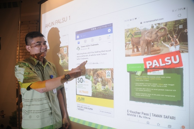 Waspada Penipuan Online Mengatasnamakan Taman Safari Indonesia!