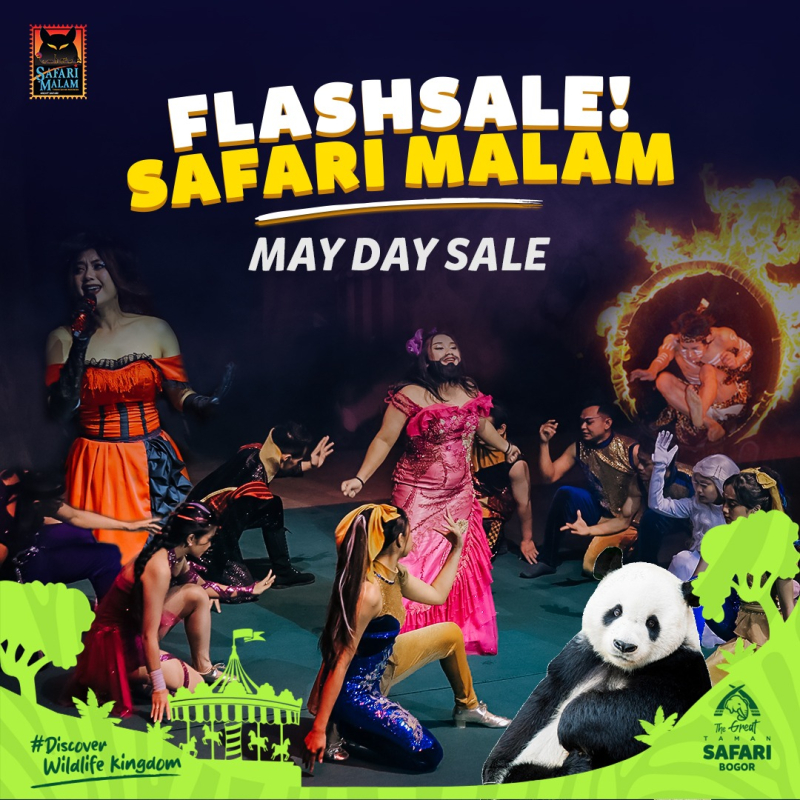 Tiket Flash Sale Safari Malam Spesial Mei 2024, Dijual Hanya Rp145 Ribu!